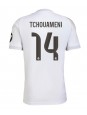 Billige Real Madrid Aurelien Tchouameni #14 Hjemmedrakt 2025-26 Kortermet
